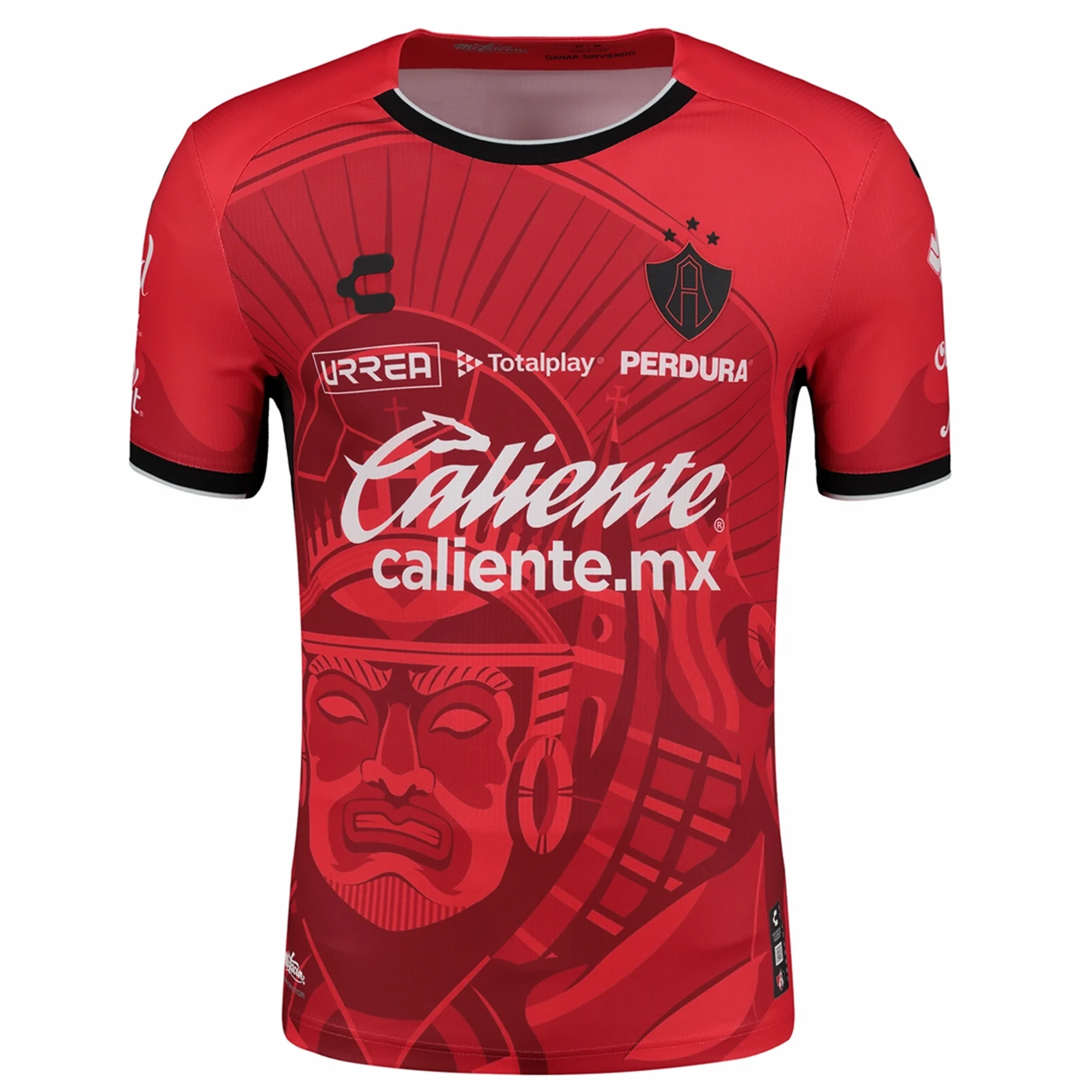 Charly Atlas Idekel Dominguez Third Jersey 24/25 (Red/Black) Ribbed collar