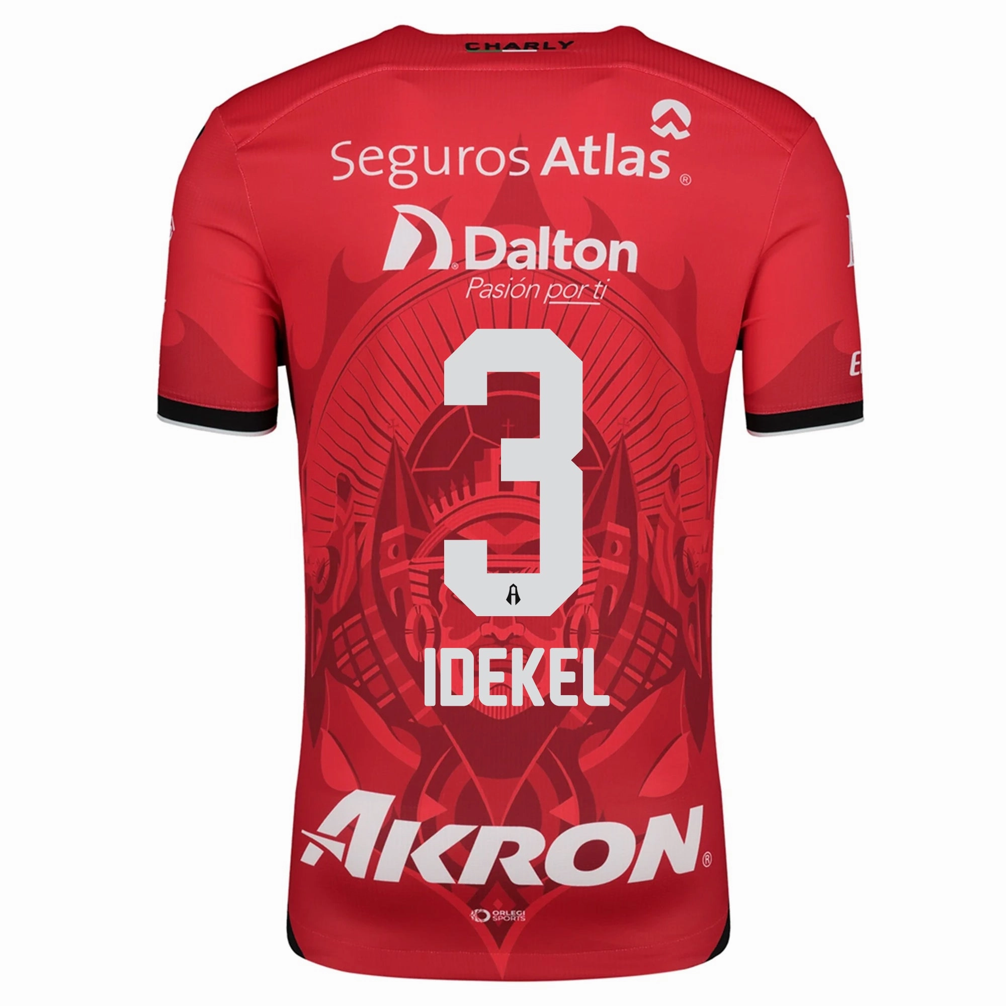 Heat Ready Charly Atlas Idekel Dominguez Third Jersey 24/25 (Red/Black)