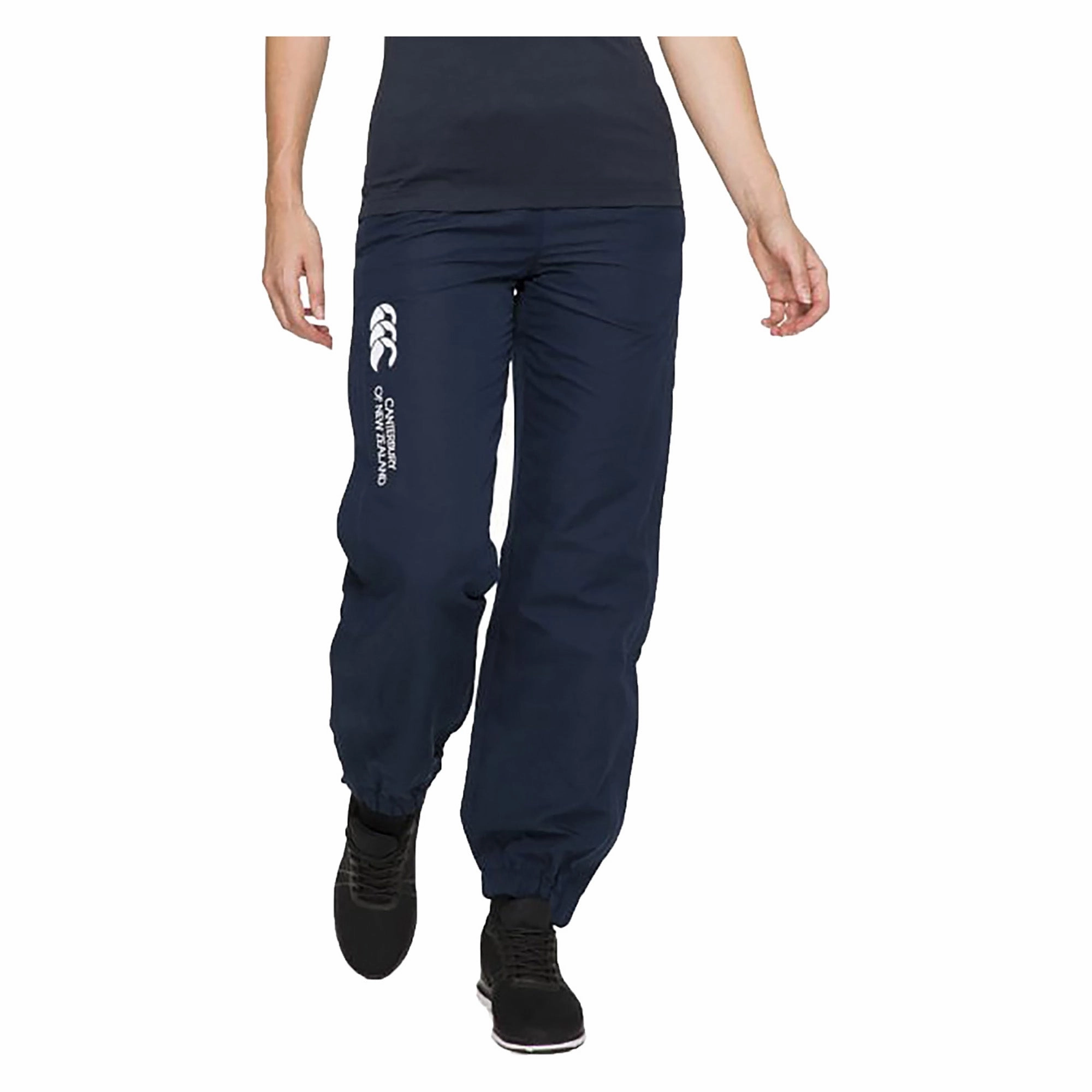 Women's Cuffed Hem Stadium Pants Recycled Polyester Outfit Staple