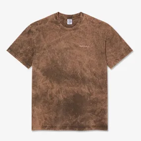 Acid Surf Logo Tee (Brown) Easy Look