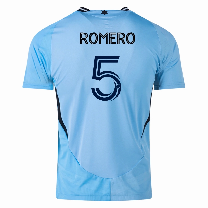 Lightweight Thermal Fabric Race Ready adidas Minnesota United Authentic Nicol??s Romero Away Jersey 25/26 (Zenith Blue)