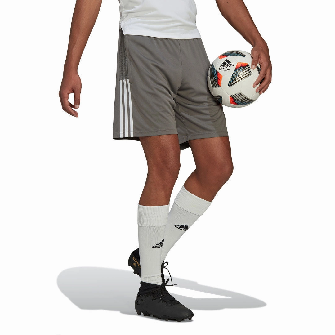 adidas - Men's Tiro 23 Shorts (HN3281) Biodegradable Synthetic Fibers Comfort Layer
