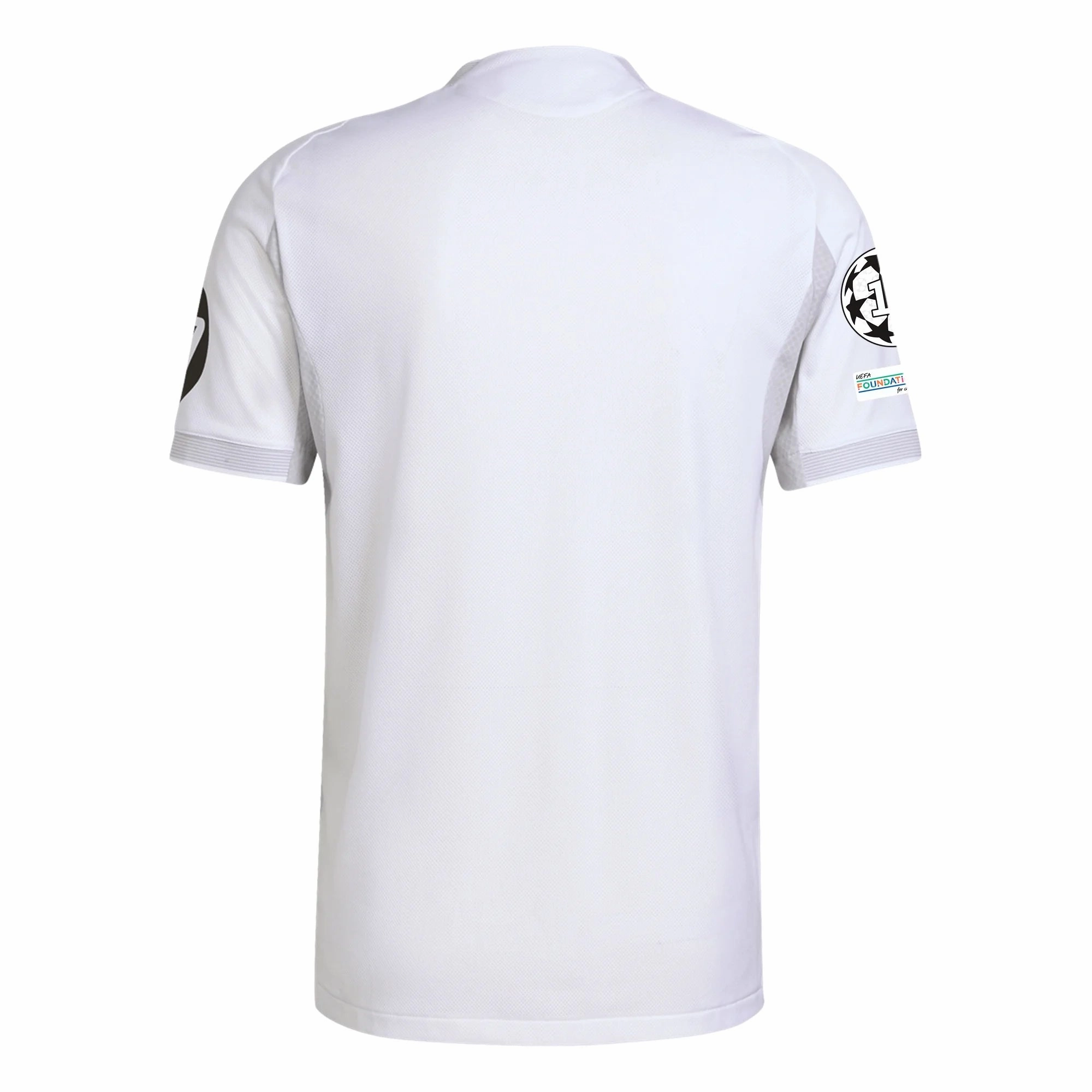 adidas Real Madrid Authentic Home Jersey 25/26 w/ Champions League Patches (White) Motion Line Second Skin