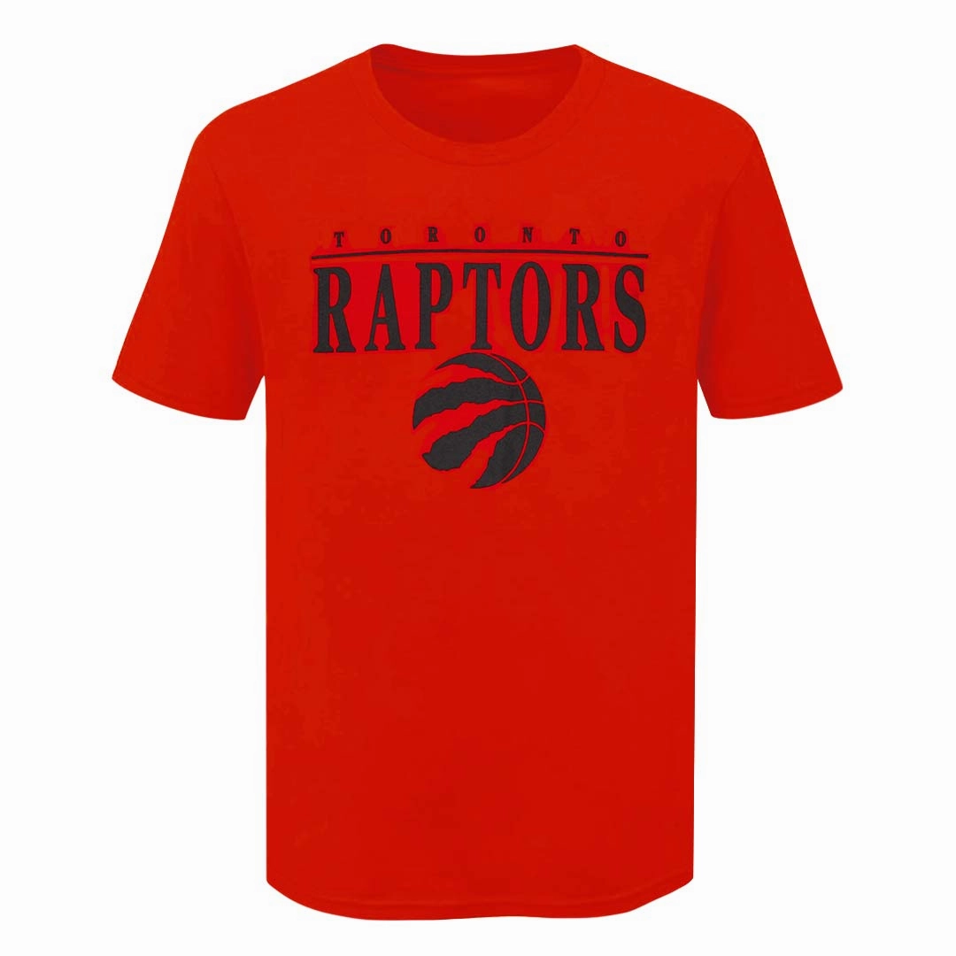 NBA - Men's Toronto Raptors Center Short Sleeve T-Shirt (NAXA09MMSC3A1PB 62RED) Dynamic Air Sweat Control