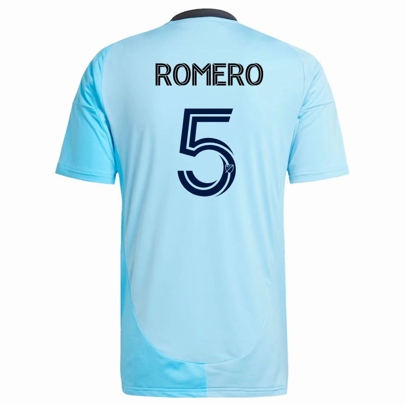 Friction Reducing Inner Layer adidas Minnesota United Nicol??s Romero Away Jersey 25/26 (Zenith Blue)