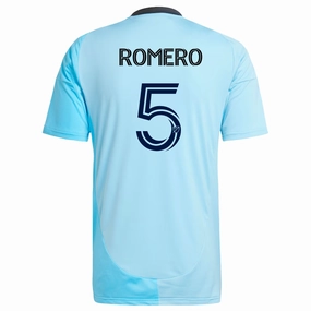 Odor Control Treatment Non Restrictive Cut adidas Minnesota United Nicol??s Romero Away Jersey 25/26 (Zenith Blue)
