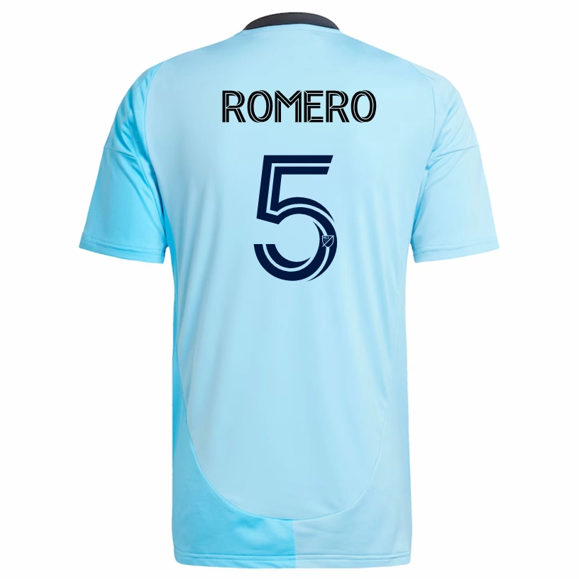 Odor Control Treatment Non Restrictive Cut adidas Minnesota United Nicol??s Romero Away Jersey 25/26 (Zenith Blue)