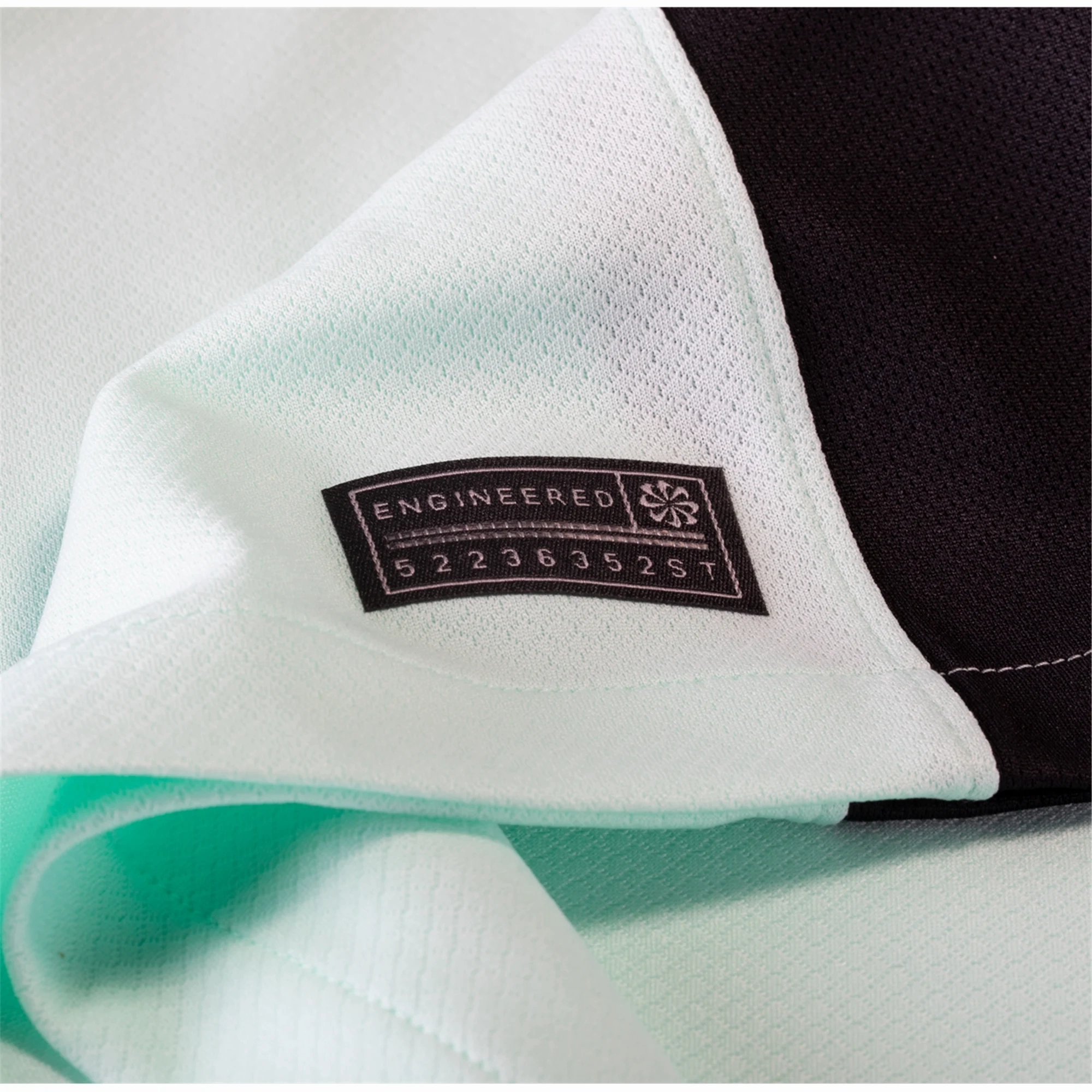 Eco Friendly Recycled Polyester Stretch Fabric Technology Nike Chelsea Third Jersey 23/24 (Mint Foam/Black)