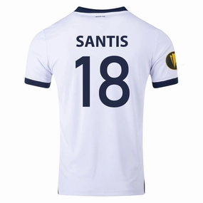 Umbro Oscar Santis Guatemala Home Jersey 25/26 w/ Gold Cup 2025 Patch (White) Comfort Collar Design Dry Layer
