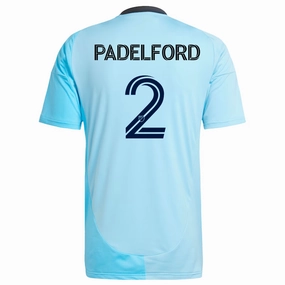 adidas Minnesota United Devin Padelford Away Jersey 25/26 (Zenith Blue) Sweat Resistant Finish Durable Double Stitched Seams
