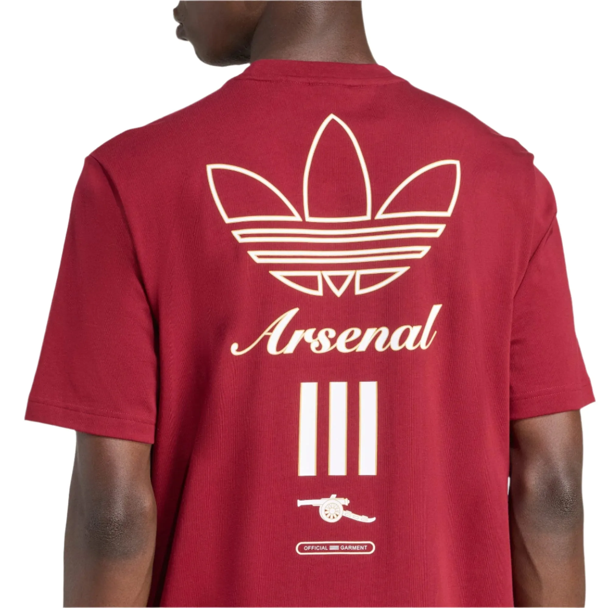 Kids playfulness adidas Arsenal FC Icon Graphic T-Shirt (Burgundy)