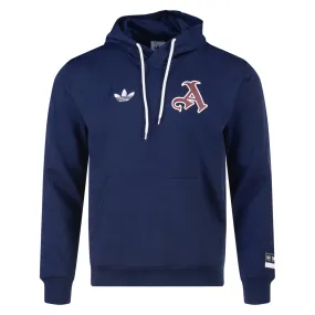 adidas Arsenal Retro Hoodie 24/25 (Night Indigo) product tassel movement