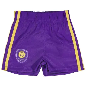adidas - Kids' (Infant) Orlando City Printed Shorts (RS2P3B OR) Modern Look Temperature Regulating Lining