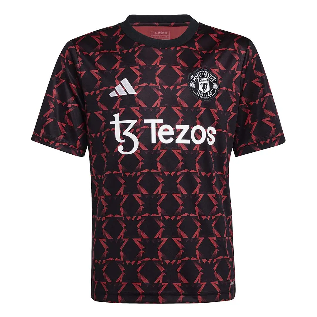 Multi Directional Stretch adidas - Kids' (Youth) Manchester United Pre-Match Jersey (IT1992)