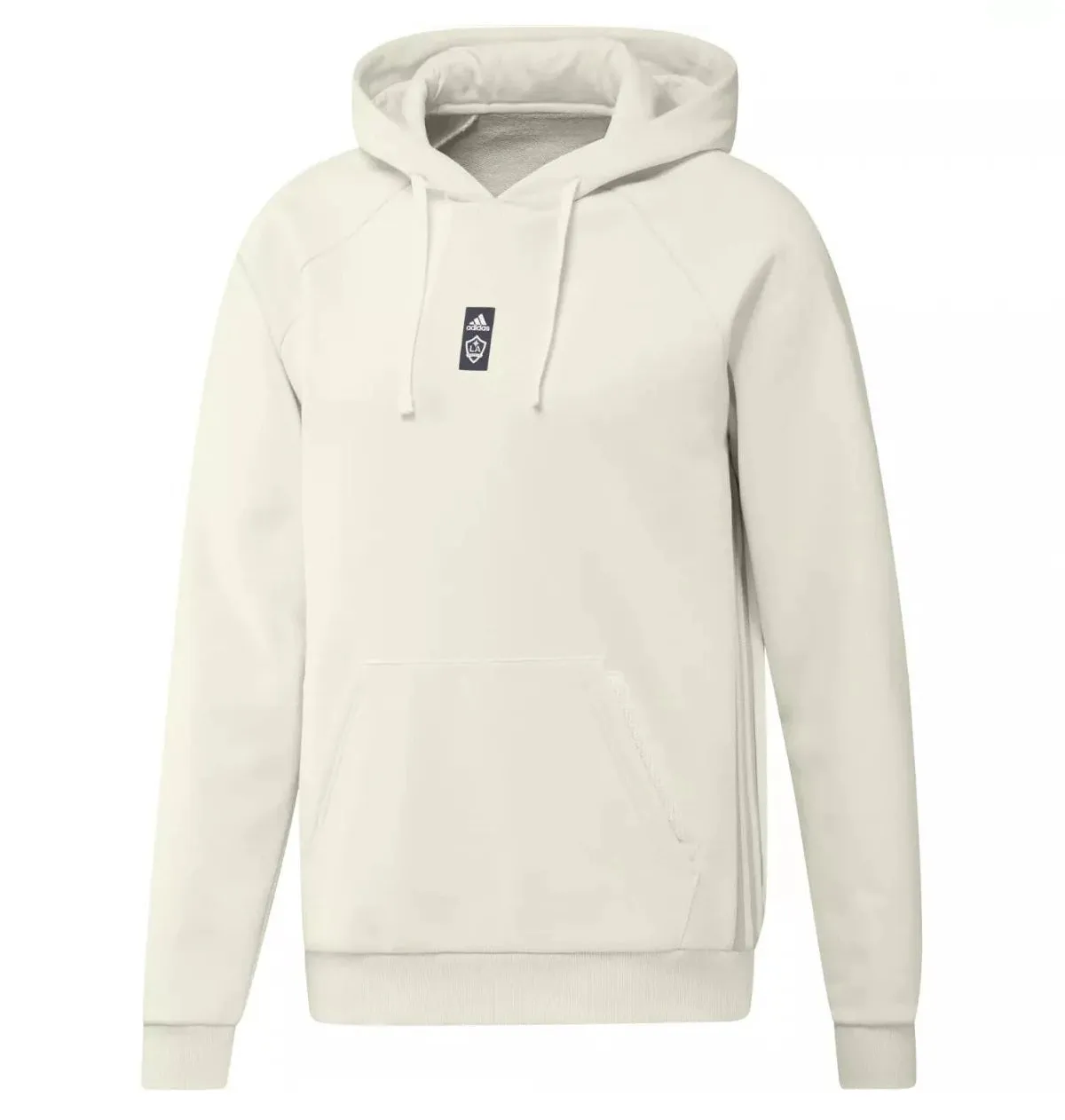 adidas LA Galaxy Travel Hoodie (Beige) Lightweight Design