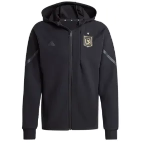 Street-Ready Look adidas LAFC D4GMD Anthem Hoodie Jacket 2024 (Black)