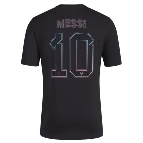 No Chafe adidas Leonel Messi Miami Hero #10 T-Shirt (Black)