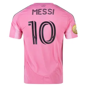 adidas Lionel Messi Inter Miami CF Home Jersey 25/26 w/ Club World Cup 2025 Patch (Easy Pink) No Resistance Comfortable Gear