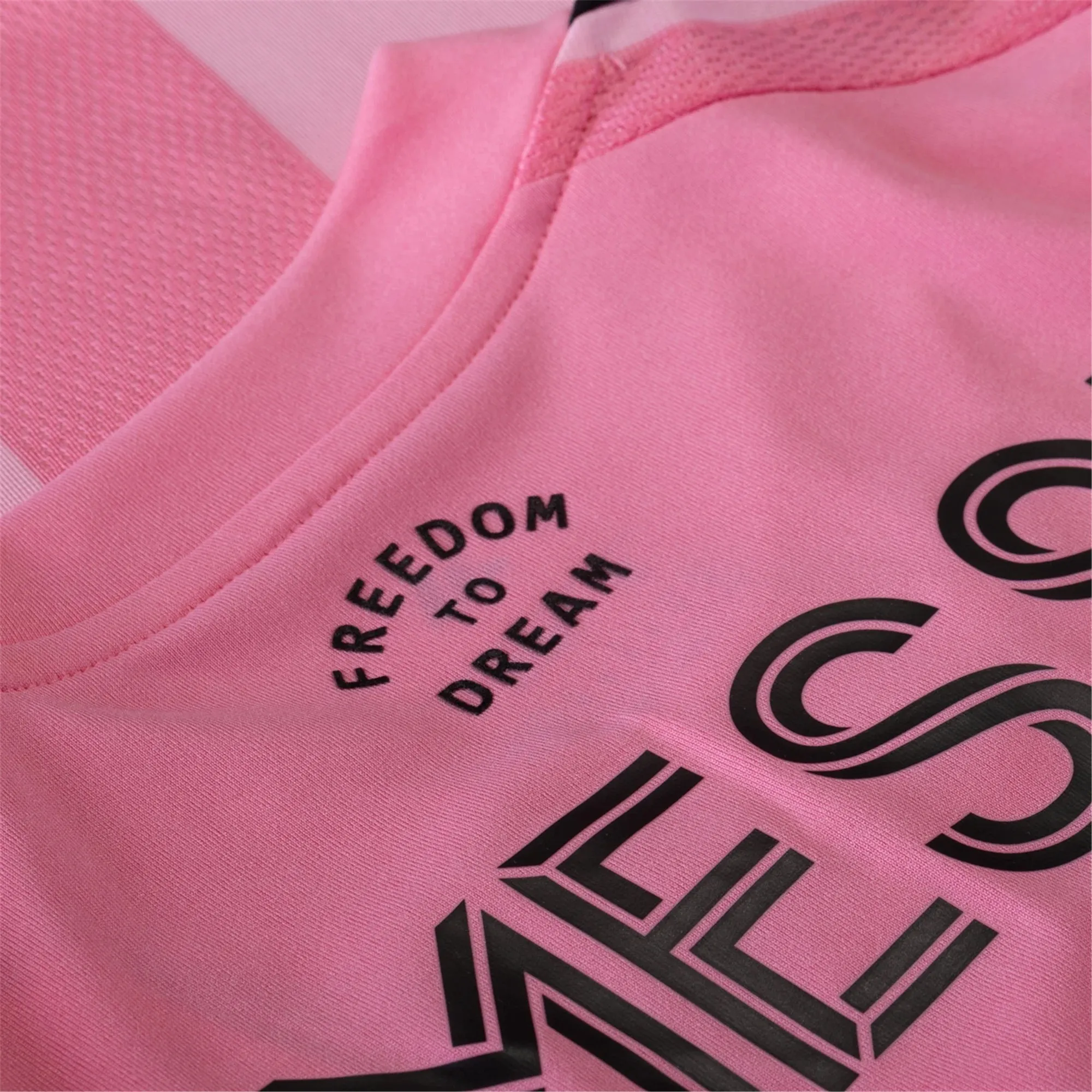 Microfiber Blend Moisture Management Technology adidas Lionel Messi Inter Miami CF Home Jersey 25/26 w/ Club World Cup 2025 Patch (Easy Pink)