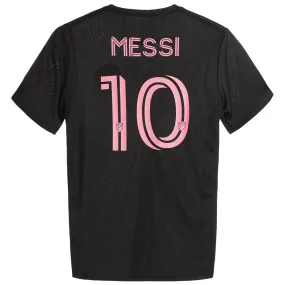 Tight Knit Sharp Cut adidas Lionel Messi Name & Number Jersey 24/25 (Black/Truly Pink)