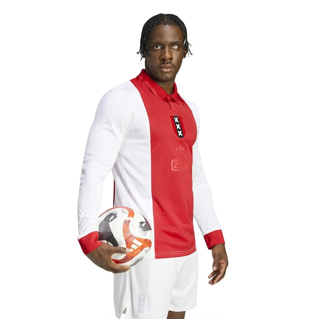 adidas - Men's Ajax Amsterdam Anniversary Jersey (JF6340) Quick Evaporation Knit Power Comfort