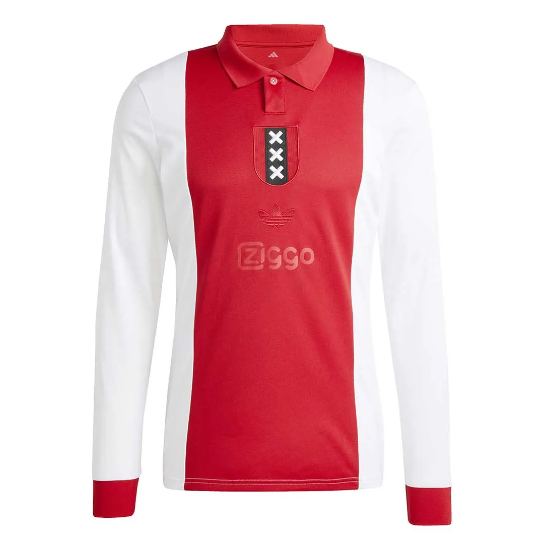 adidas - Men's Ajax Amsterdam Anniversary Jersey (JF6340) On The Go