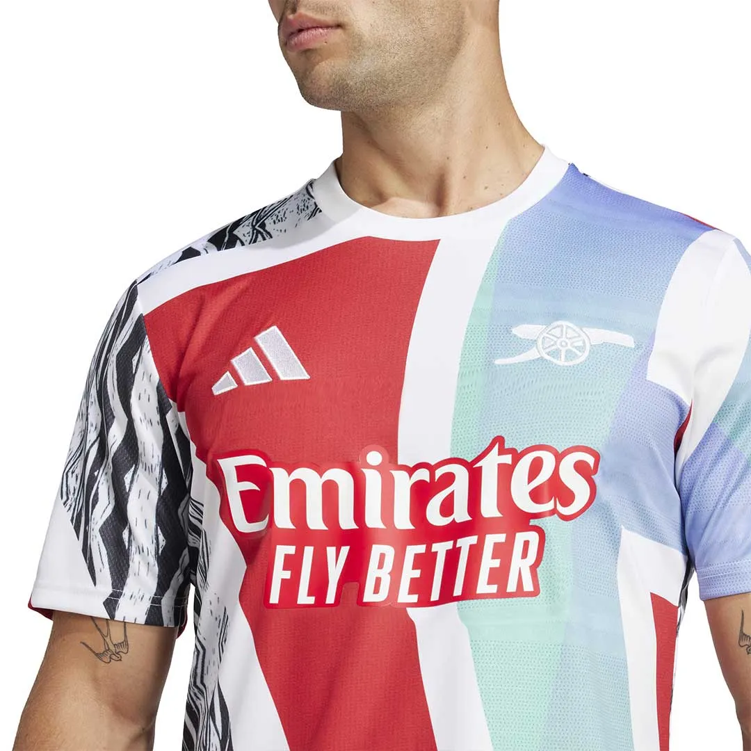 Performance Flex adidas - Men's Arsenal 24/25 Pre-Match Jersey (JE7562)