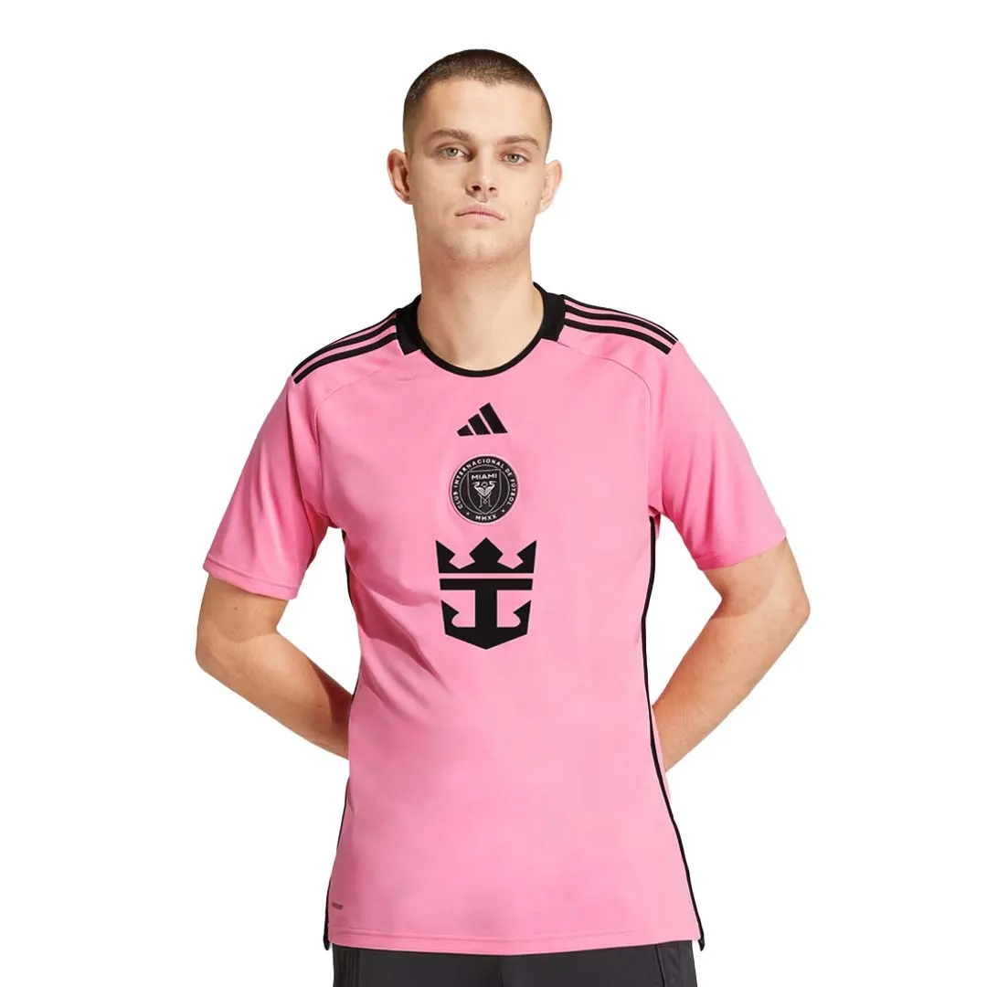 Four Way Stretch Material Double Layered Edging adidas - Men's Inter Miami CF 24/25 Home Jersey (IU0190)
