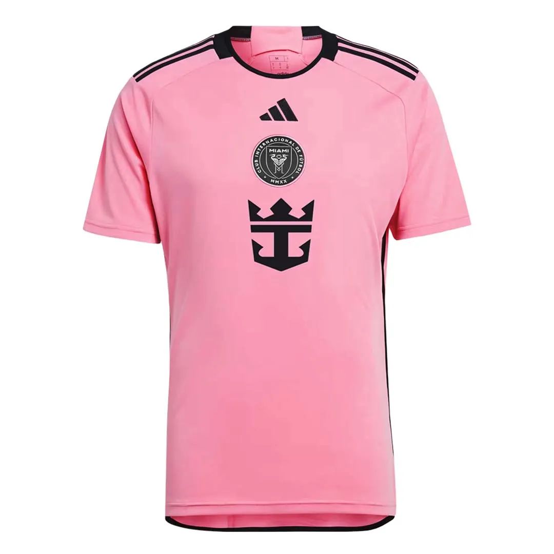Lockstitch Detailing Non Chafing Neckline adidas - Men's Inter Miami CF 24/25 Home Jersey (IU0190)