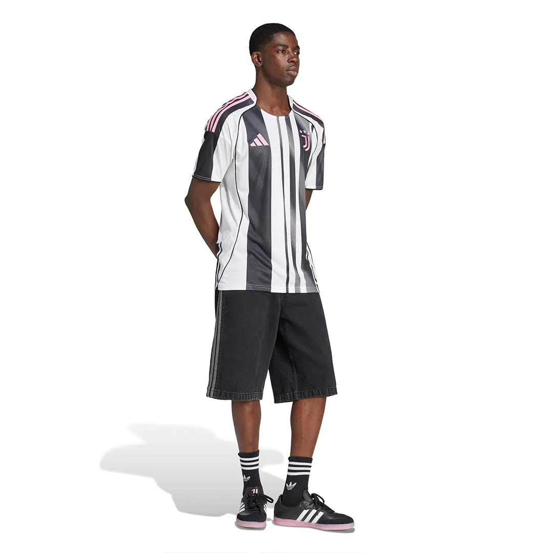 Reinforced Armholes Breathe Fit adidas - Men's Juventus 25/26 Home Jersey (JJ4320)