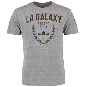 Active Look oversized but not shapeless adidas Men's LA Galaxy Easy Win Tri-Blend T-Shirt