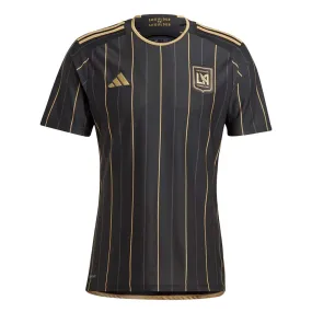 adidas - Men's Los Angeles FC Home Jersey (HZ6218) Quick Pullover Design