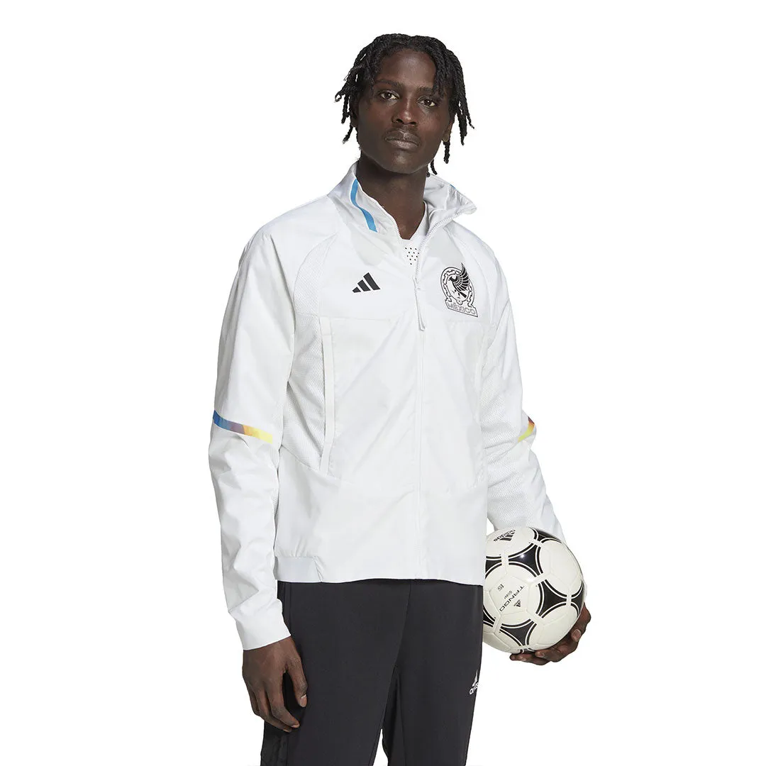 adidas - Men's Mexico Game Day Anthem Jacket (IC4452) Body Movement Stretchable Seams