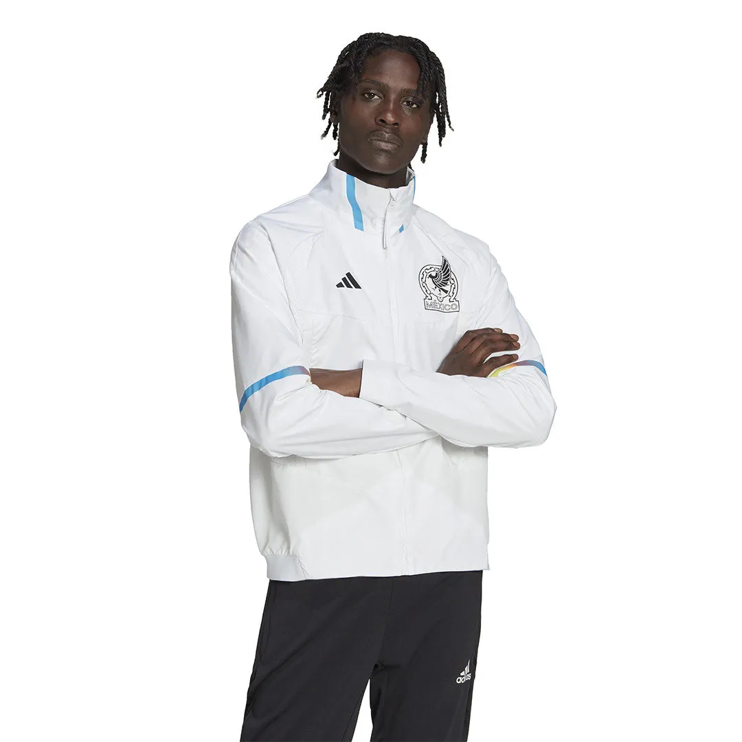 adidas - Men's Mexico Game Day Anthem Jacket (IC4452) Dynamic Wear Flex Fit Construction