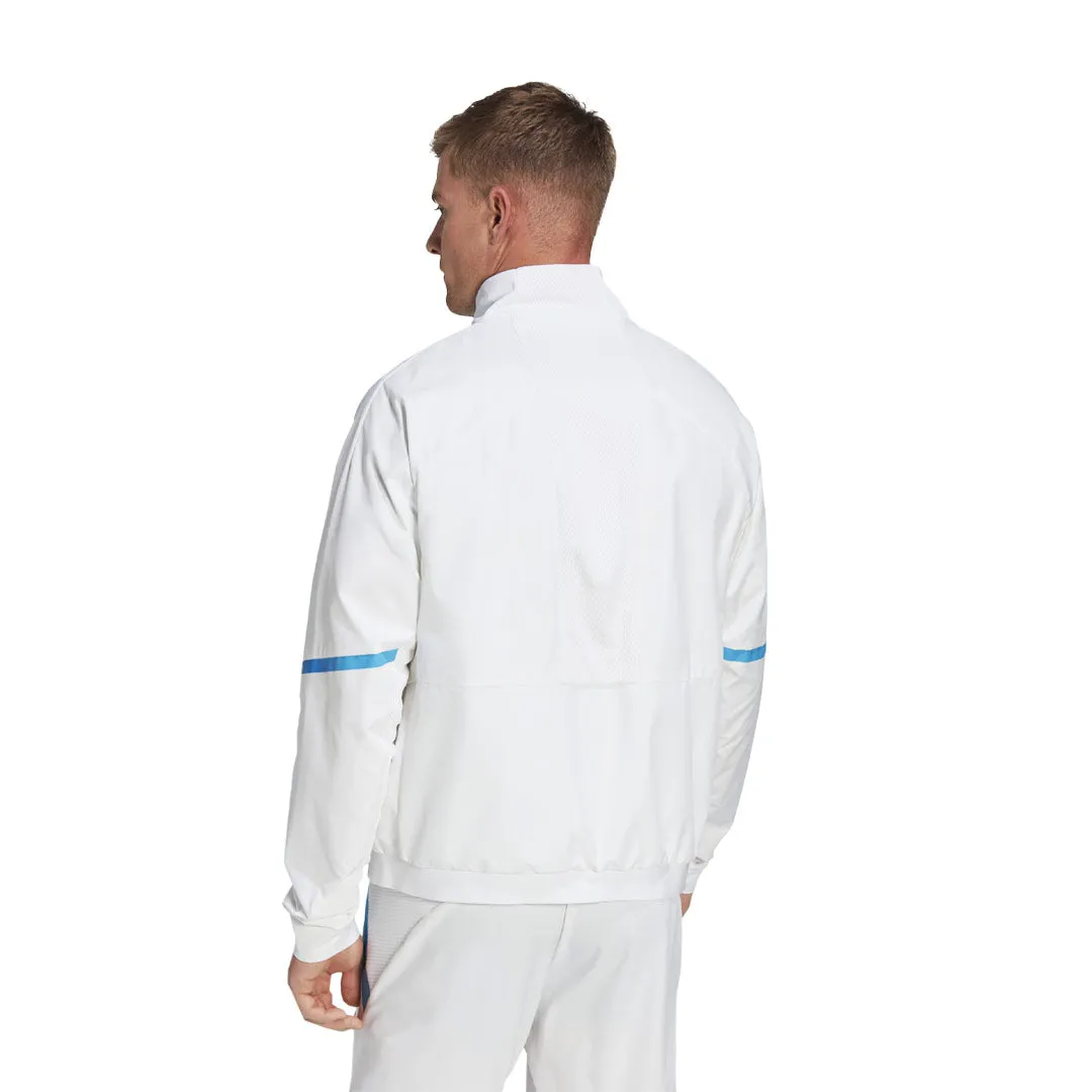 Active Edge Eco Conscious Dye Process adidas - Men's Royal Belgian FA Game Day Anthem Jacket (IC1567)