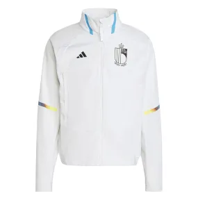 adidas - Men's Royal Belgian FA Game Day Anthem Jacket (IC1567) Athlete Focus Sleek Comfort