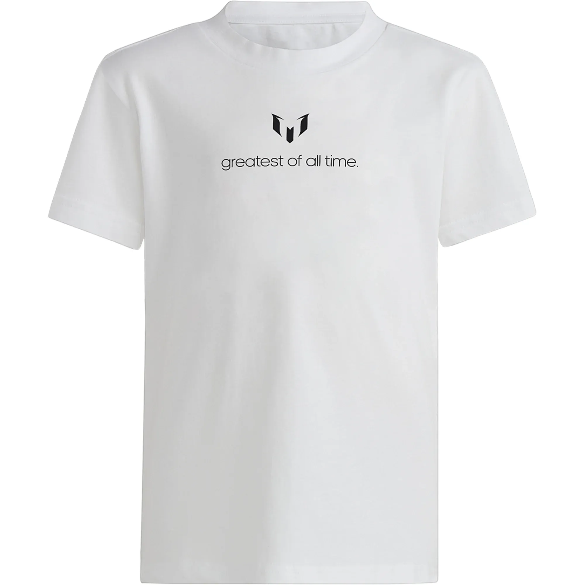 adidas Messi Greatest Of All Time T-Shirt (White) Perfect Layering