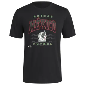 Streetwear Style adidas Mexico 2024 Heritage T-Shirt (Black)