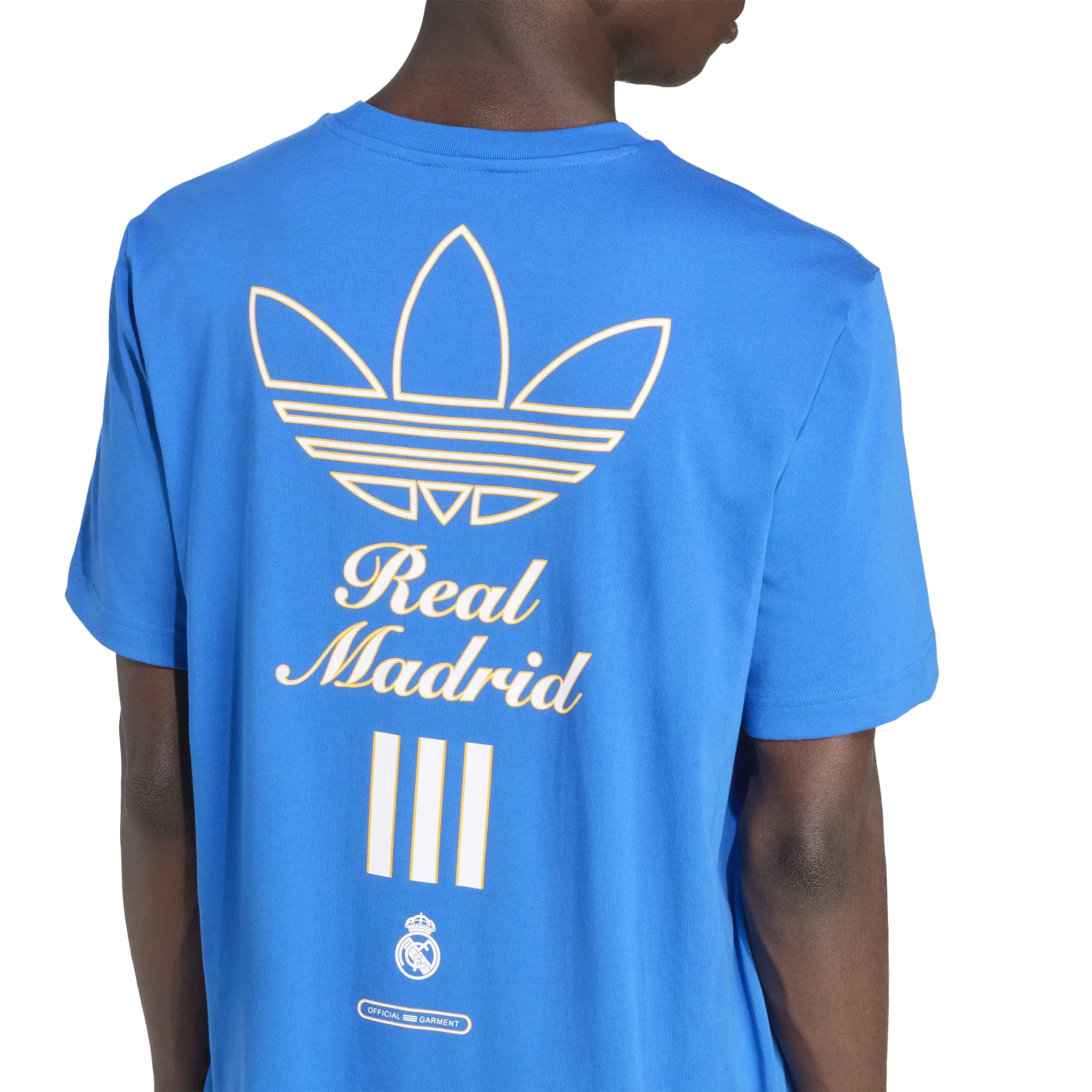 Comfortable Wear adidas Real Madrid 25/26 Terrace Icons Graphic T-Shirt (Blue)