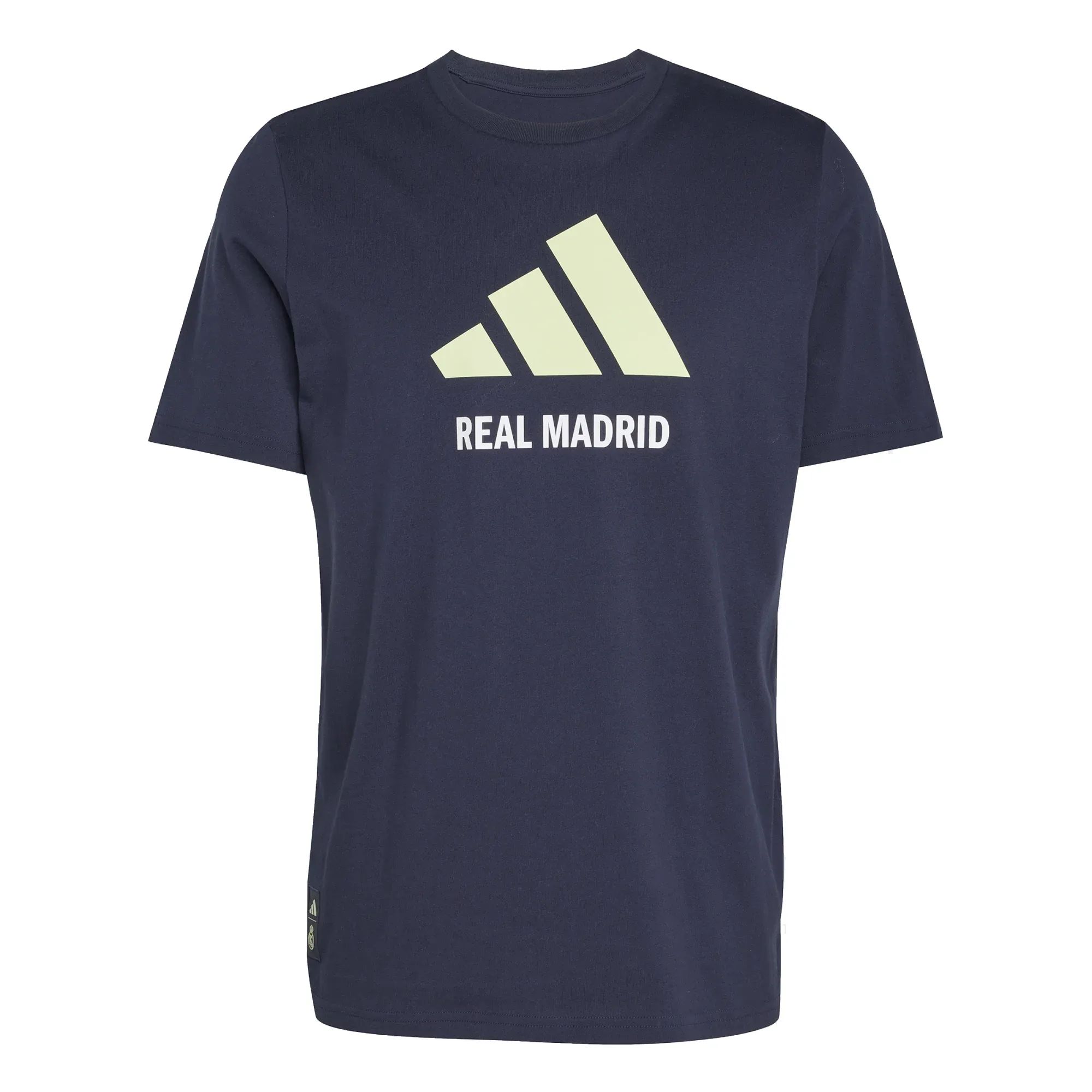 adidas Real Madrid Letter Logo T-Shirt (Legend Ink) Stylish and Easygoing Comfort and style