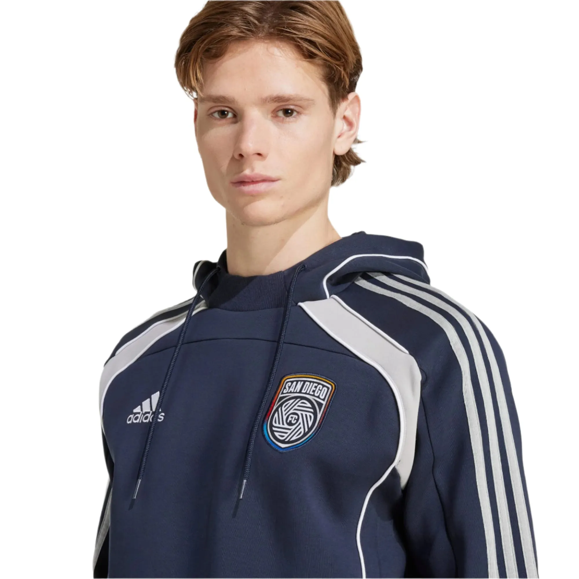 adidas San Diego 25/26 UBP Travel Hoodie (Night Navy) camping suitable