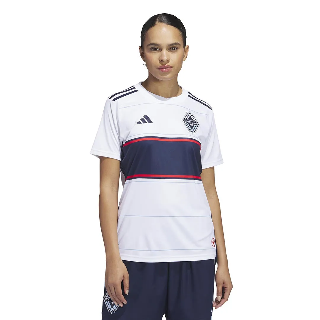 Moisture Management Technology No Limits adidas - Women Vancouver Whitecaps FC 23/24 Home Jersey (HU1388)