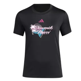 Studio Wear Gripped Hem Technology adidas - Women's Messi x Bienvenido T-Shirt (JE9806)