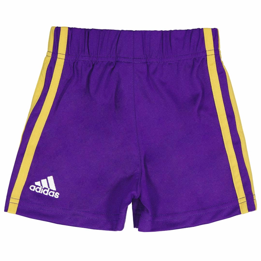 Action Fit Reinforced Hems adidas - Kids' (Infant) Orlando City Printed Shorts (RS2P3B OR)