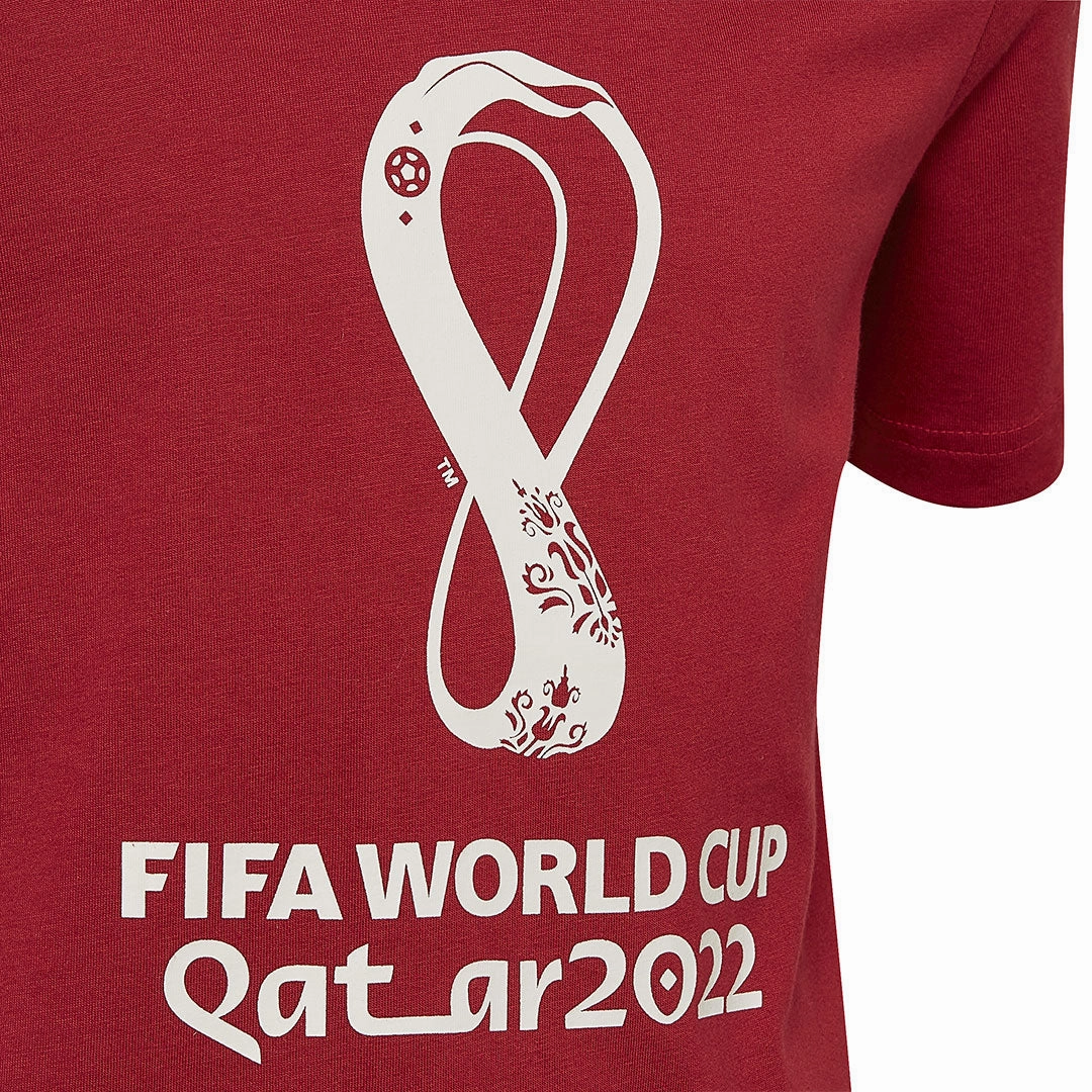 Thermoregulating Fabric adidas - Kids' (Junior) FIFA World Cup 22 Official Emblem T-Shirt (HD6385)