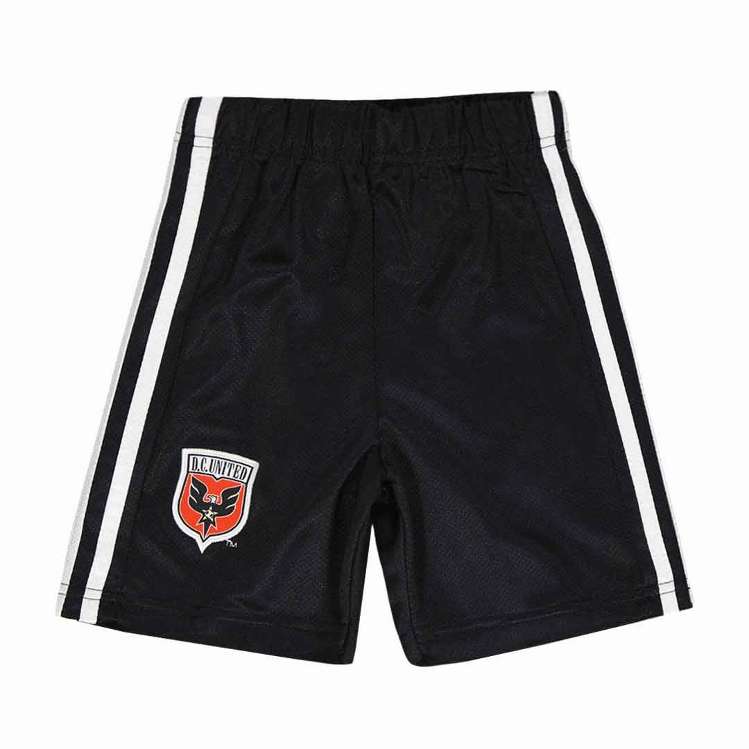 Low Bulk Design UV Protection adidas - Kids' (Toddler) D.C. United Printed Shorts (RS4P3B DC)