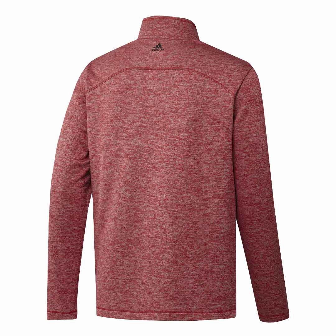 Sublimated Prints Reliable Fit adidas - Men's 3-Stripes Heather 1/4 Pullover (D73143)