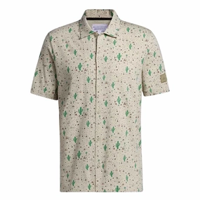 adidas - Men's Adicross Dessert Shirt (HS5614) Casual Style Contrast Binding