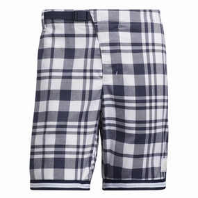 Base Move adidas - Men's Adicross Plaid Shorts (HF9114)