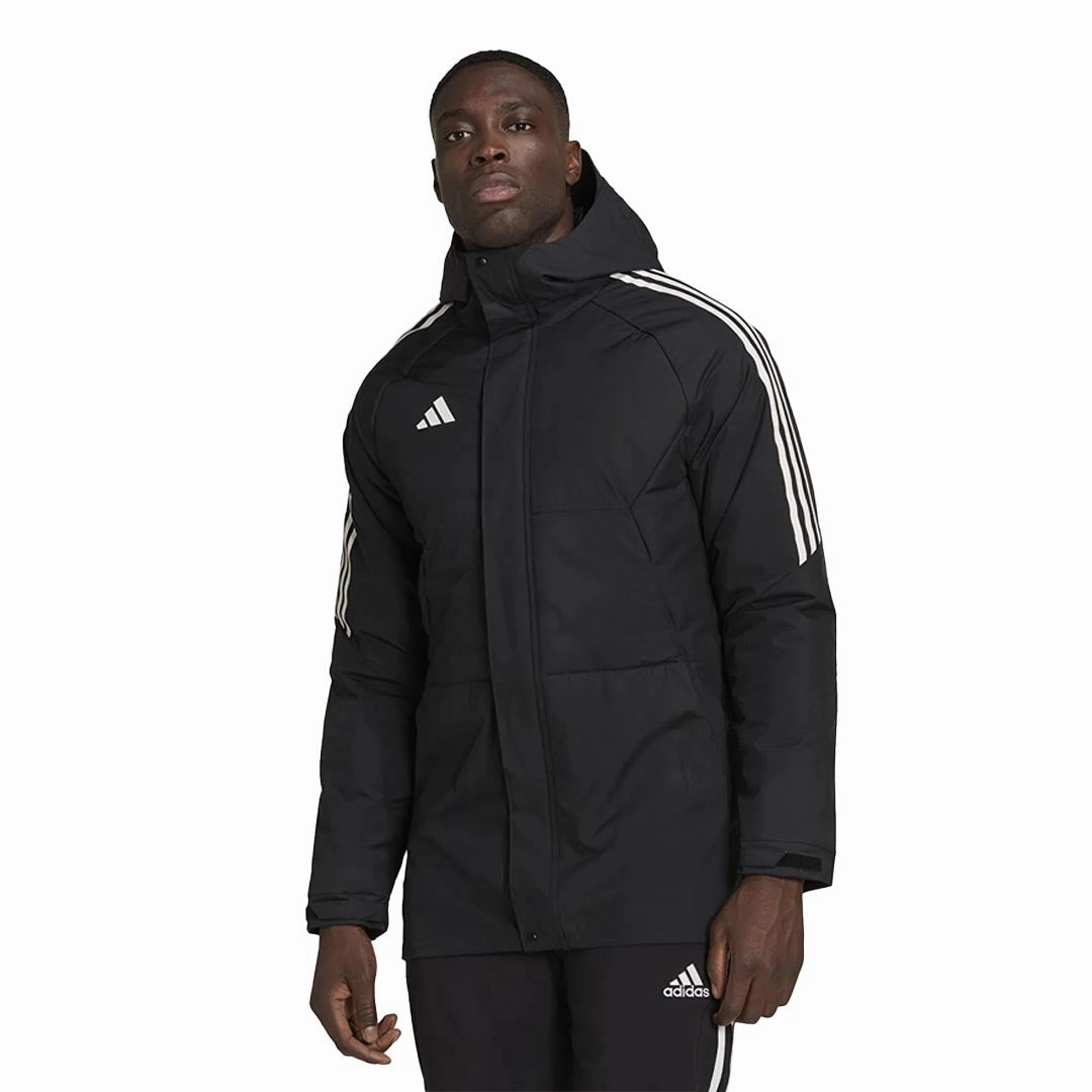 Athletic Outfit Contoured Silicone Grippers adidas - Men's Condivo 22 Stadium Parka Jacket (HT2538)